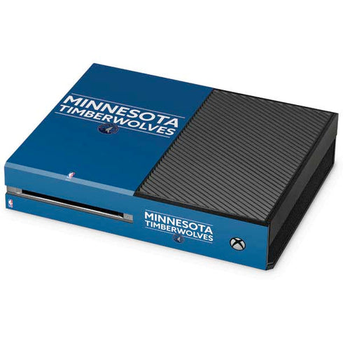 NBA Minnesota Timberwolves Standard - Blue Xbox One Console Skin