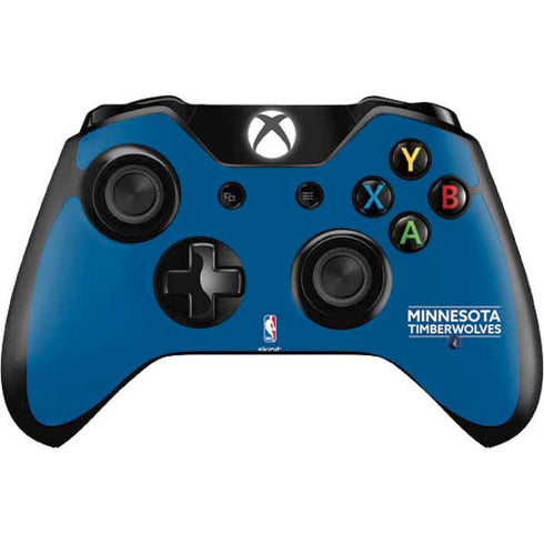 NBA Minnesota Timberwolves Standard - Blue Xbox One Controller Skin