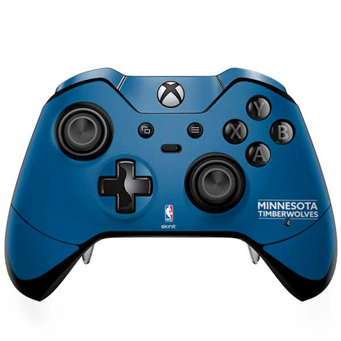 NBA Minnesota Timberwolves Standard - Blue Xbox One Elite Controller Skin