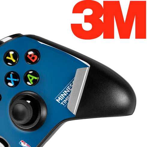 NBA Minnesota Timberwolves Standard - Blue Xbox One X Controller Skin