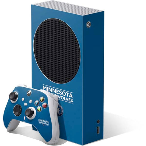 NBA Minnesota Timberwolves Standard - Blue Xbox Series S Bundle Skin