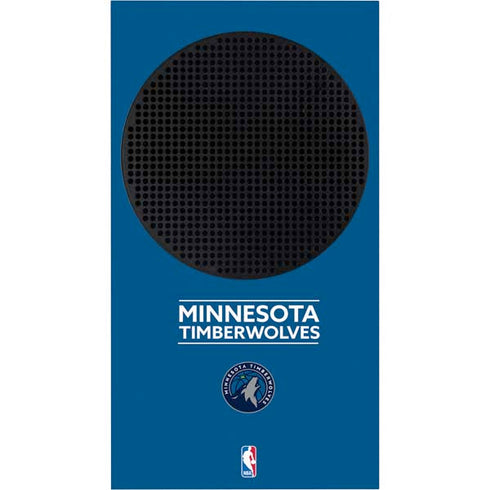 NBA Minnesota Timberwolves Standard - Blue Xbox Series S Console Skin