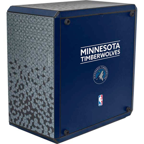 NBA Minnesota Timberwolves Standard - Navy Blue Cooler Master MasterBox Q300L Mini Tower Skin