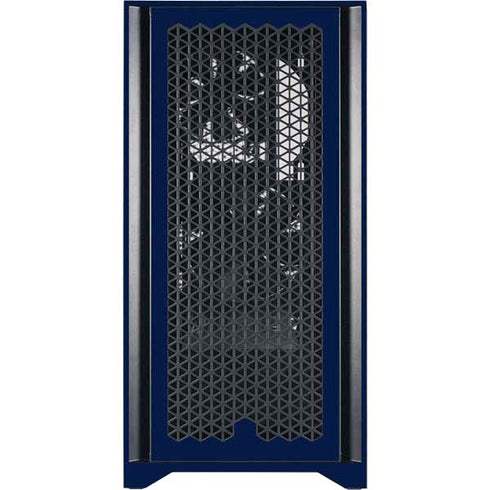 NBA Minnesota Timberwolves Standard - Navy Blue Corsair 4000D Tempered Glass Mid-Tower ATX Case Skin