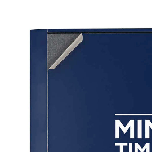 NBA Minnesota Timberwolves Standard - Navy Blue Corsair 4000D Tempered Glass Mid-Tower ATX Case Skin