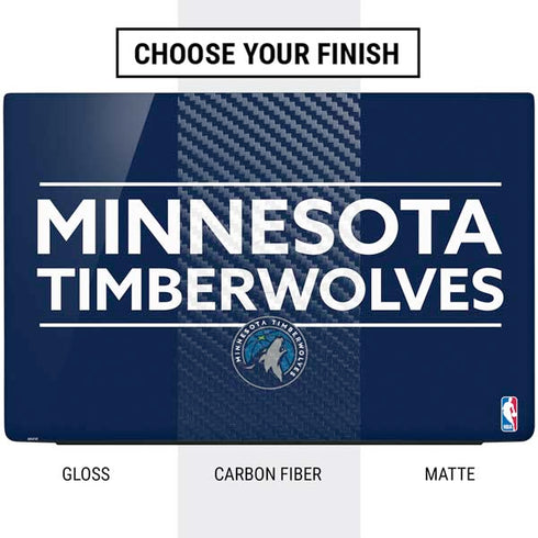 NBA Minnesota Timberwolves Standard - Navy Blue Dell Vostro Skin