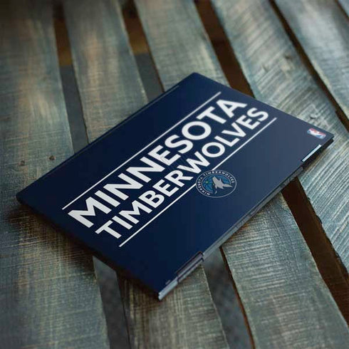NBA Minnesota Timberwolves Standard - Navy Blue HP Envy Skin