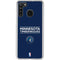 NBA Minnesota Timberwolves Standard - Navy Blue Galaxy A21 Clear Case