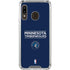 NBA Minnesota Timberwolves Standard - Navy Blue Galaxy A30 Clear Case