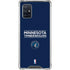 NBA Minnesota Timberwolves Standard - Navy Blue Galaxy A71 5G Clear Case