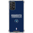 NBA Minnesota Timberwolves Standard - Navy Blue Galaxy A72 5G Clear Case