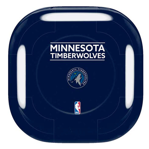 NBA Minnesota Timberwolves Standard - Navy Blue Galaxy Buds Pro Skin