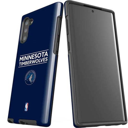 NBA Minnesota Timberwolves Standard - Navy Blue Galaxy Note 10 Pro Case