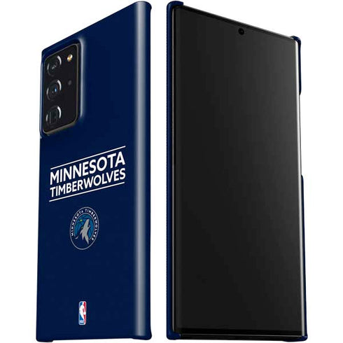 NBA Minnesota Timberwolves Standard - Navy Blue Galaxy Note20 Ultra 5G Lite Case
