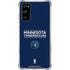 NBA Minnesota Timberwolves Standard - Navy Blue Galaxy S20 FE Clear Case