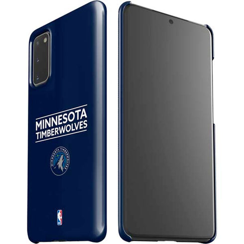 NBA Minnesota Timberwolves Standard - Navy Blue Galaxy S20 Lite Case