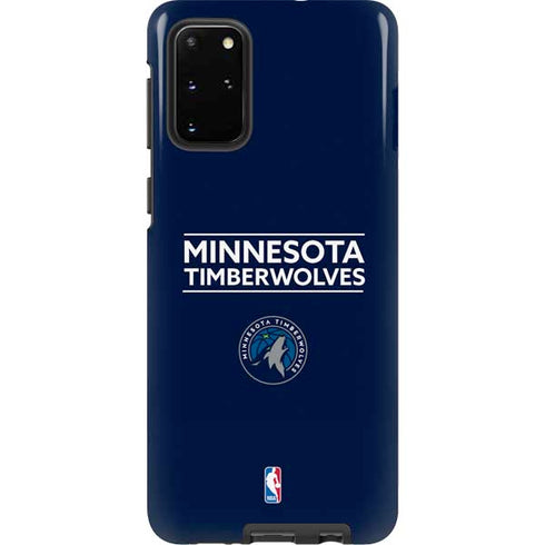 NBA Minnesota Timberwolves Standard - Navy Blue Galaxy S20 Plus Pro Case