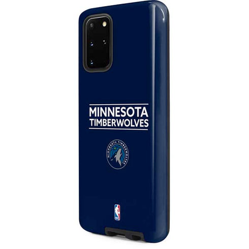 NBA Minnesota Timberwolves Standard - Navy Blue Galaxy S20 Plus Pro Case
