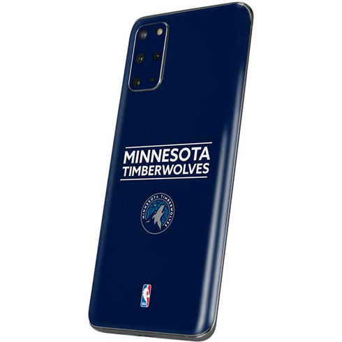 NBA Minnesota Timberwolves Standard - Navy Blue Galaxy S20 Plus Skin
