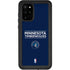 NBA Minnesota Timberwolves Standard - Navy Blue Galaxy S20 Plus Waterproof Case