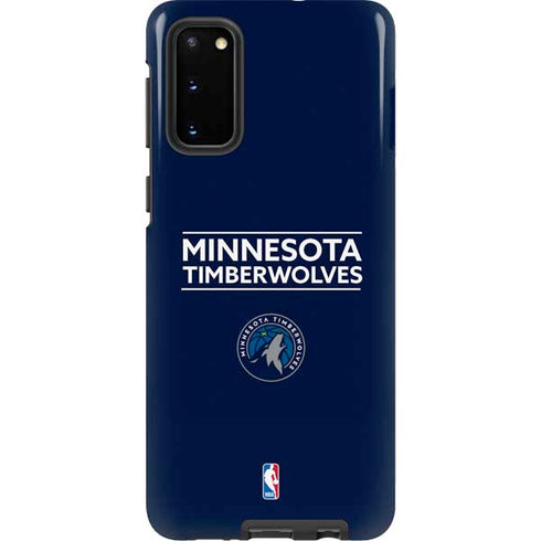 NBA Minnesota Timberwolves Standard - Navy Blue Galaxy S20 Pro Case