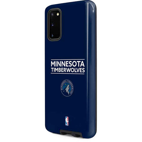 NBA Minnesota Timberwolves Standard - Navy Blue Galaxy S20 Pro Case