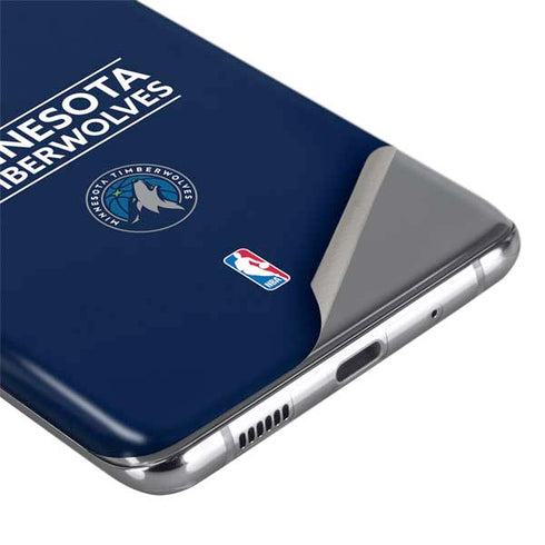 NBA Minnesota Timberwolves Standard - Navy Blue Galaxy S20 Ultra 5G Skin