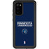 NBA Minnesota Timberwolves Standard - Navy Blue Galaxy S20 Waterproof Case