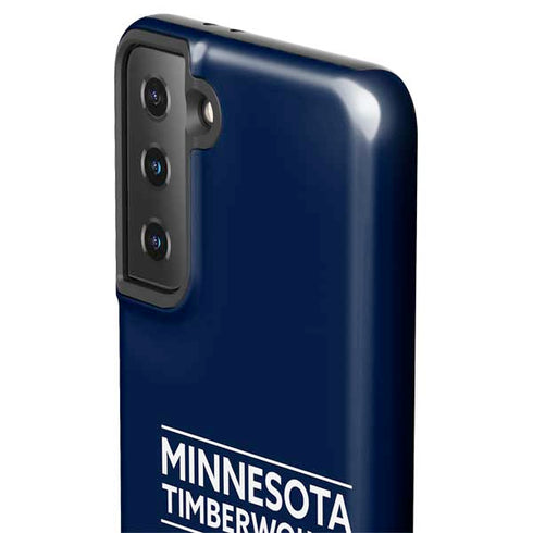 NBA Minnesota Timberwolves Standard - Navy Blue Galaxy S21 Plus 5G Pro Case