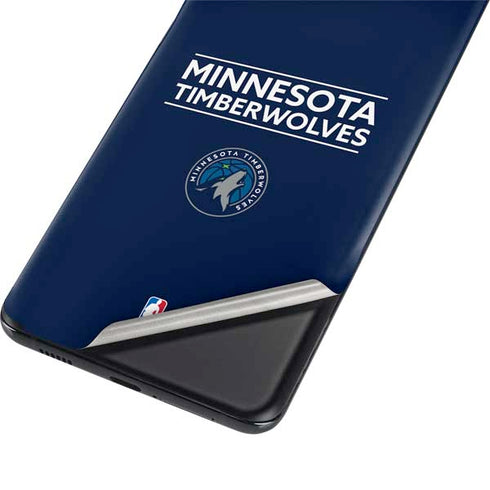 NBA Minnesota Timberwolves Standard - Navy Blue Galaxy S21 Plus 5G Skin