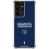 NBA Minnesota Timberwolves Standard - Navy Blue Galaxy S21 Ultra 5G Clear Case