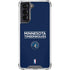 NBA Minnesota Timberwolves Standard - Navy Blue Galaxy S22 Clear Case