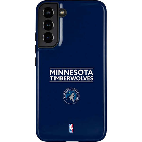 NBA Minnesota Timberwolves Standard - Navy Blue Galaxy S22 Plus Pro Case