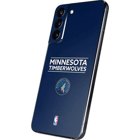 NBA Minnesota Timberwolves Standard - Navy Blue Galaxy S22 Plus Skin