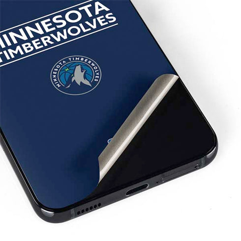 NBA Minnesota Timberwolves Standard - Navy Blue Galaxy S22 Plus Skin
