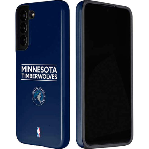 NBA Minnesota Timberwolves Standard - Navy Blue Galaxy S22 Pro Case