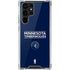 NBA Minnesota Timberwolves Standard - Navy Blue Galaxy S22 Ultra Clear Case