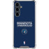 NBA Minnesota Timberwolves Standard - Navy Blue Galaxy S23 FE Clear Case