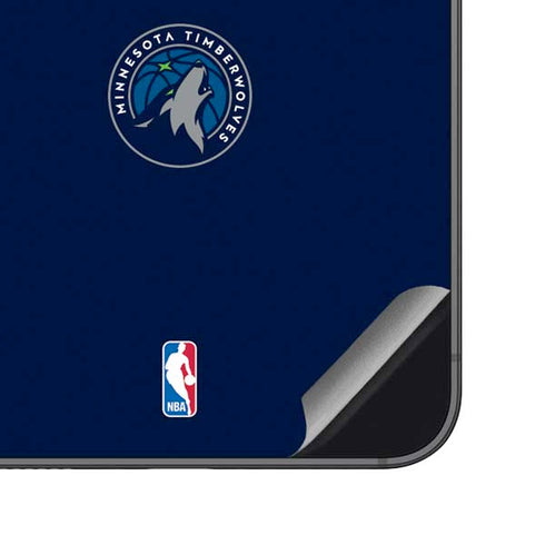 NBA Minnesota Timberwolves Standard - Navy Blue Galaxy S23 FE Skin