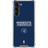 NBA Minnesota Timberwolves Standard - Navy Blue Galaxy S23 Plus Clear Case