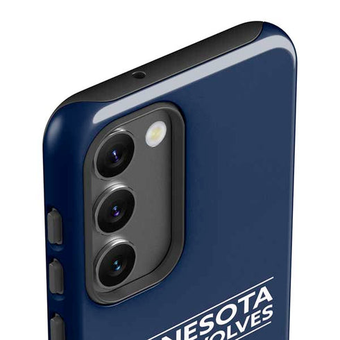 NBA Minnesota Timberwolves Standard - Navy Blue Galaxy S23 Plus Pro Case