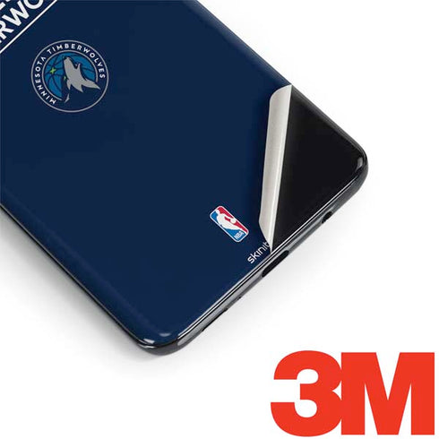 NBA Minnesota Timberwolves Standard - Navy Blue Galaxy S9 Plus Skin