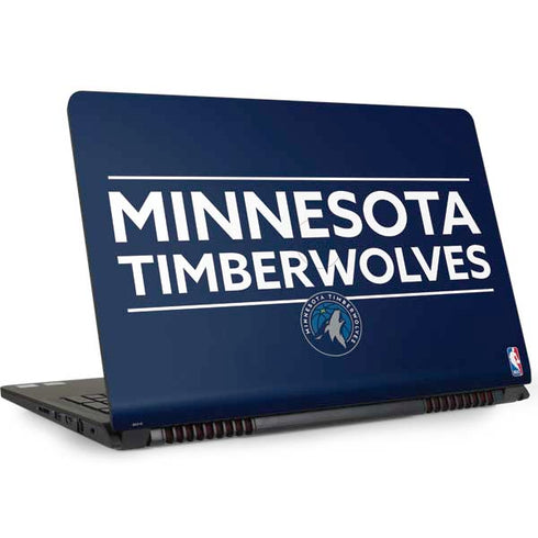 NBA Minnesota Timberwolves Standard - Navy Blue Dell Inspiron Skin