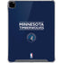 NBA Minnesota Timberwolves Standard - Navy Blue iPad Pro 12.9in (2020) Clear Case