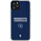 NBA Minnesota Timberwolves Standard - Navy Blue iPhone 11 Pro Clear Case