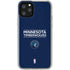 NBA Minnesota Timberwolves Standard - Navy Blue iPhone 11 Pro Clear Case