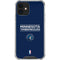 NBA Minnesota Timberwolves Standard - Navy Blue iPhone 12 Mini Clear Case
