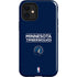 NBA Minnesota Timberwolves Standard - Navy Blue iPhone 12 Mini Impact Case