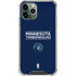 NBA Minnesota Timberwolves Standard - Navy Blue iPhone 12 Pro Clear Case