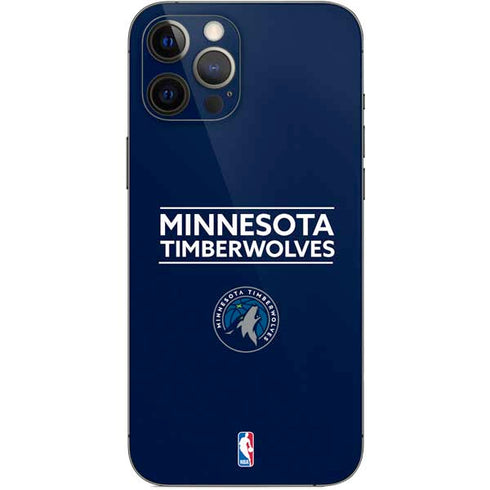 NBA Minnesota Timberwolves Standard - Navy Blue iPhone 12 Pro Max Skin